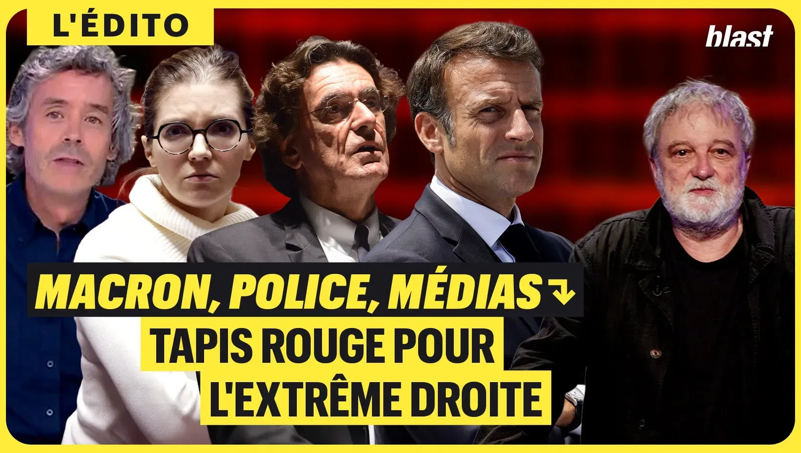 Macron, police, médias : tapis rouge pour l'extrême droite