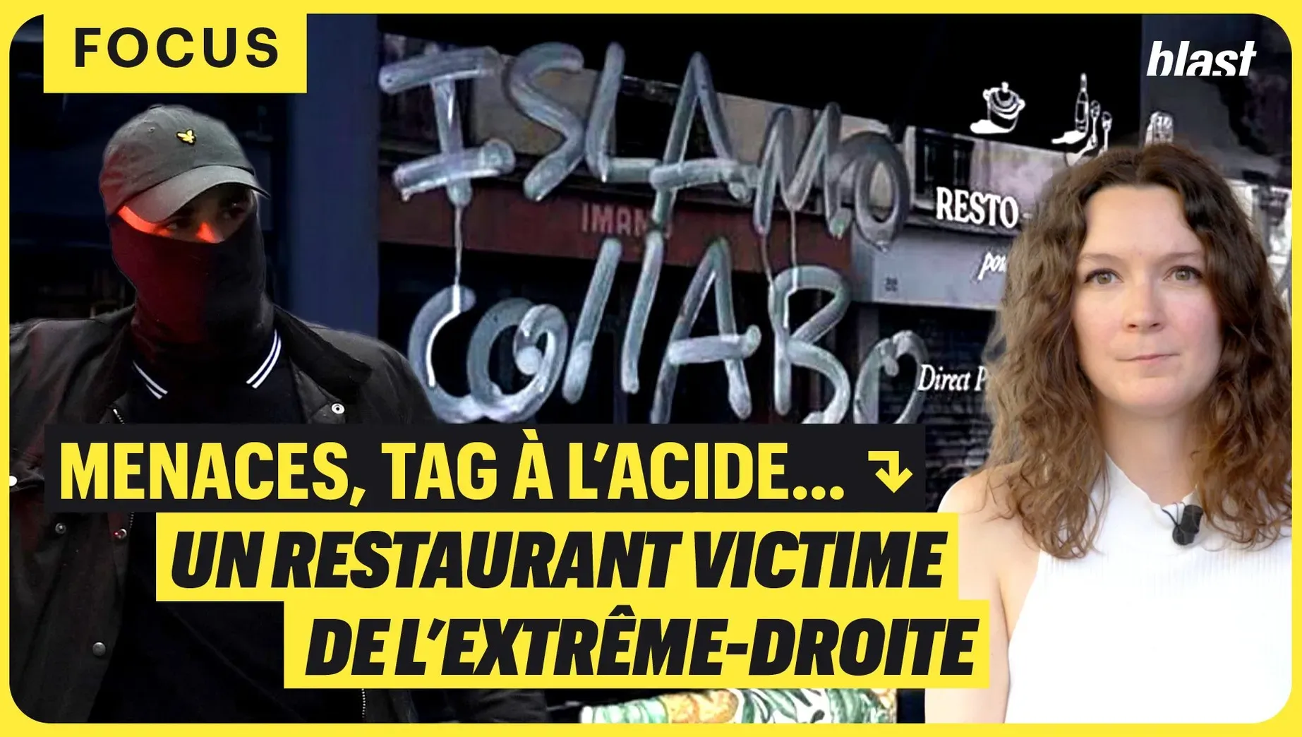 Menaces, tag à l’acide… Un restaurant victime de l’extrême-droite