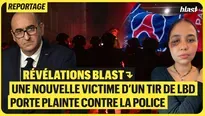Révélation BLAST : Une nouvelle victime d’un tir de LBD dépose plainte contre la police.