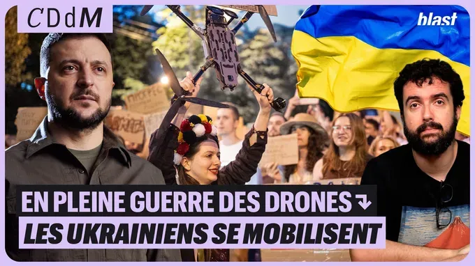 En pleine guerre des drones, les ukrainiens se mobilisent