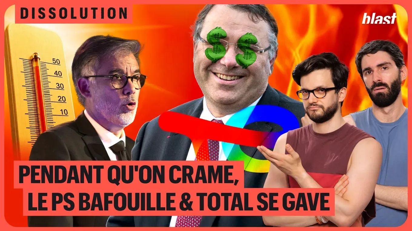 Pendant qu'on crame, le PS bafouille et Total se gave