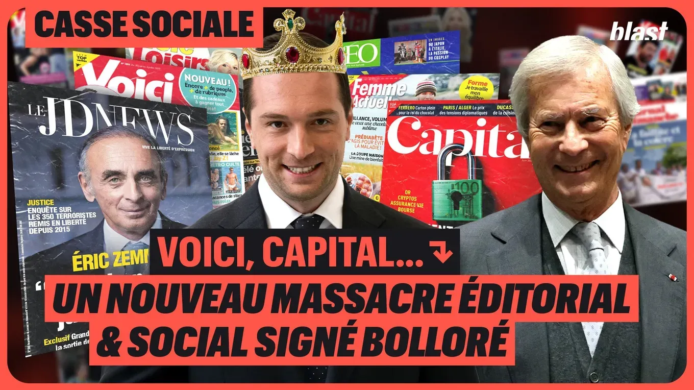 Voici, Capital etc : un nouveau massacre éditorial et social signé Bolloré